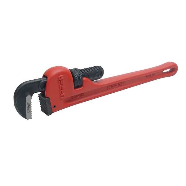 Urrea 8" L 1" Cap. Iron Heavy Duty Pipe Wrench 808HD - main